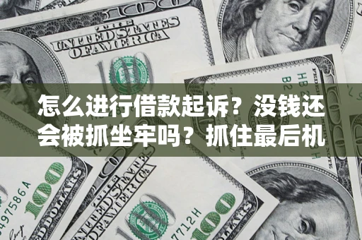 济南怎么进行借款起诉？没钱还会被抓坐牢吗？抓住最后机会！