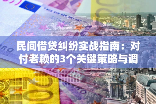 济南民间借贷纠纷实战指南：对付老赖的3个关键策略与调解盲区解析