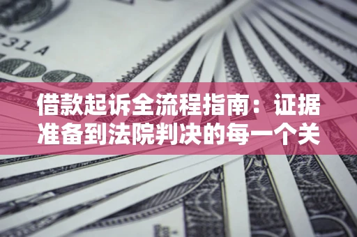 济南借款起诉全流程指南：证据准备到法院判决的每一个关键步骤