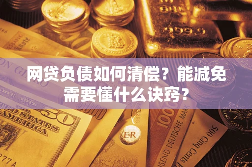 济南网贷负债如何清偿？能减免需要懂什么诀窍？
