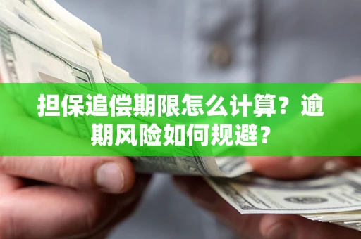 济南担保追偿期限怎么计算？逾期风险如何规避？
