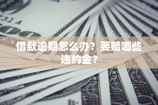 济南借款逾期怎么办？要赔哪些违约金？